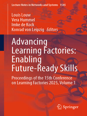 cover image of Advancing Learning Factories